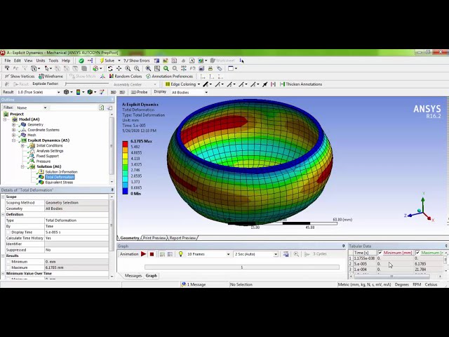 فیلم آموزشی: تست انفجار (یا) انفجاری - آموزش ANSYS - دانلود هندسه