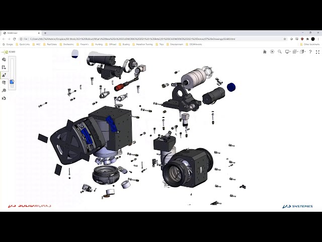 فیلم آموزشی: چیزهای جدید در SOLIDWORKS 2021 - eDrawings با زیرنویس فارسی