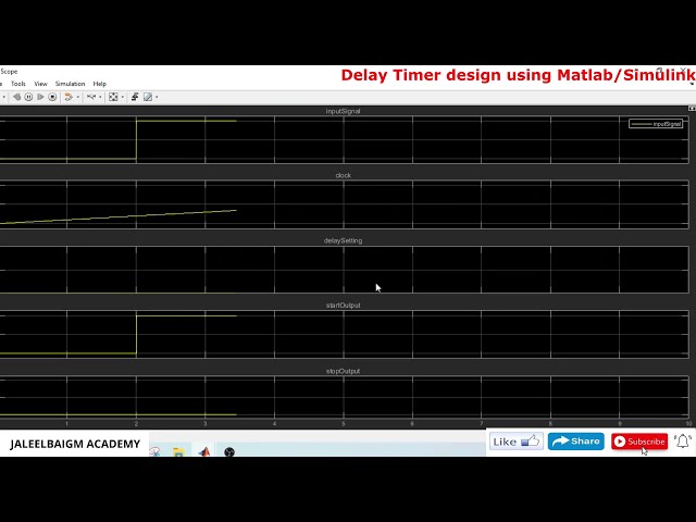 فیلم آموزشی: نحوه طراحی Simple DelayTimer با استفاده از Matlab/Simulink|| DelayTimer