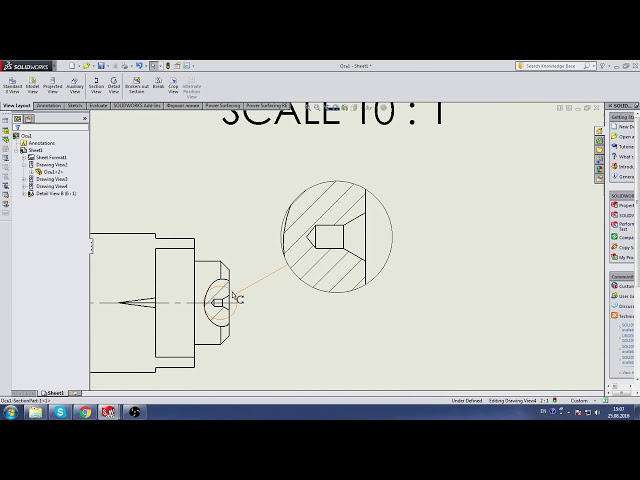 فیلم آموزشی: نحوه استفاده از نمای جزئیات در solidworks