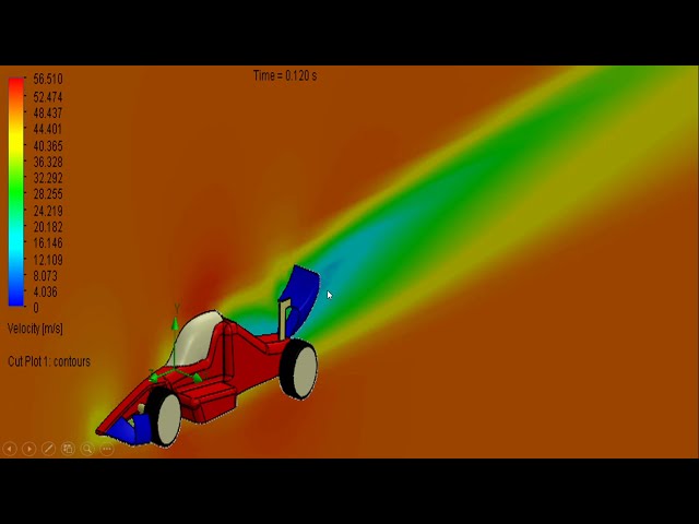 فیلم آموزشی: شبیه سازی جریان SolidWorks در ماشین مسابقه F1 | آموزش شبیه سازی سالیدورکس | آموزش سالیدورکس با زیرنویس فارسی