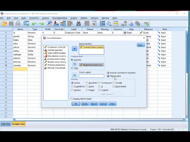 فیلم آموزشی: SPSS - Scatterplot (از طریق تخمین منحنی) با زیرنویس فارسی