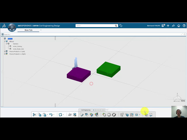 فیلم آموزشی: آموزش 3DEXPERIENCE CATIA: یک نماد و یک تصویر را به یک عمل اضافه کنید با زیرنویس فارسی