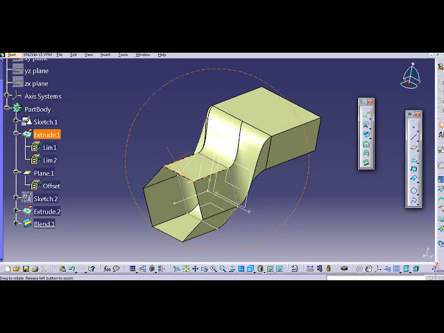 فیلم آموزشی: BLEND IN CATIA V5