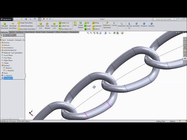 فیلم آموزشی: زنجیره آموزشی SolidWorks با زیرنویس فارسی