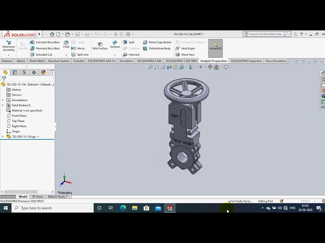 فیلم آموزشی: نحوه باز کردن فایل IGES در SOLIDWORKS 2020