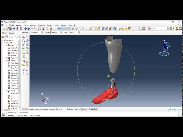 فیلم آموزشی: نحوه وارد کردن فایل ها از #solidworks به #abaqus