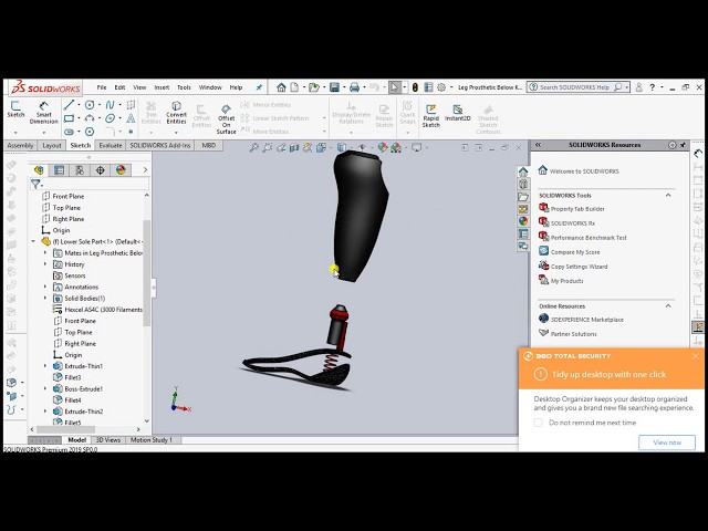 فیلم آموزشی نحوه وارد کردن فایل ها از solidworks به abaqus فیلم