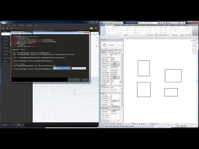 فیلم آموزشی: کنترل دید Workset در Revit با Dynamo با زیرنویس فارسی