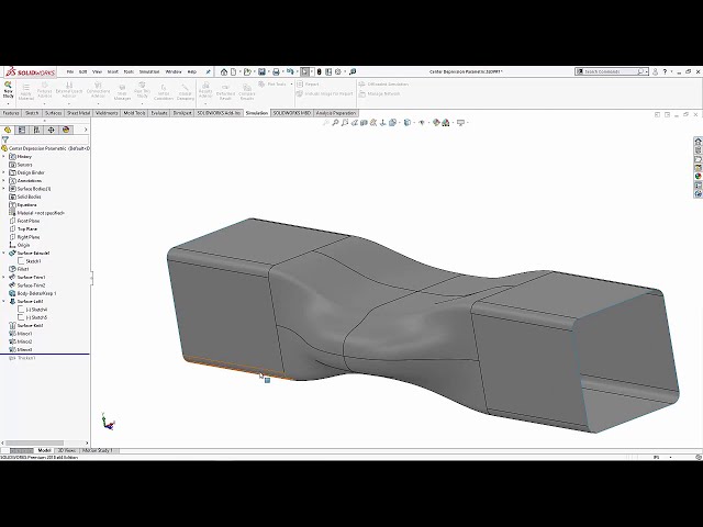 فیلم آموزشی: شبیه سازی SOLIDWORKS - مهندسی معکوس غیرخطی حصار زینتی با زیرنویس فارسی