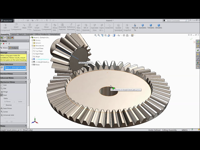 فیلم آموزشی: آموزش Solidworks | Pinion & Gear (مطالعه حرکت) با زیرنویس فارسی