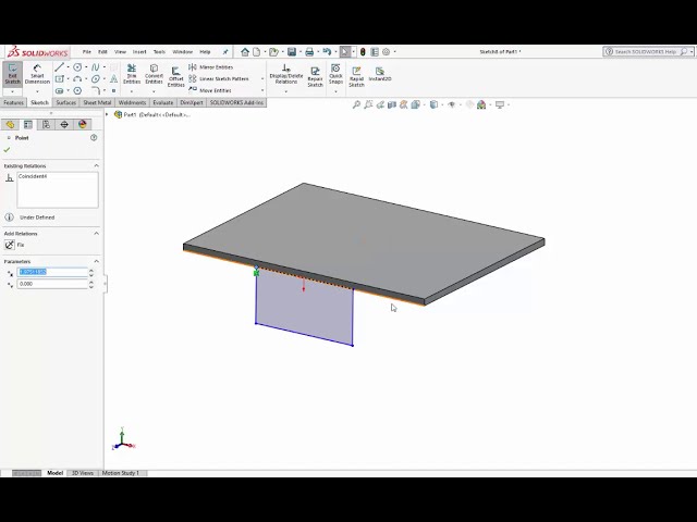 فیلم آموزشی: سفارشی کردن فلنج های لبه ورق فلزی در SolidWorks با زیرنویس فارسی