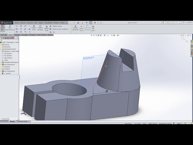 فیلم آموزشی: Solidworks Solid Modeling