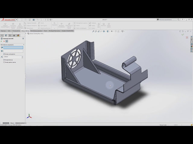 فیلم آموزشی: ورق فلزی - گوشه جوشی | SOLIDWORKS Tutorial #38