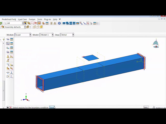 فیلم آموزشی: Abaqus CAE: نحوه کنترل تکینگی عددی (حرکت بدن صلب) در مشکلات تماس با زیرنویس فارسی