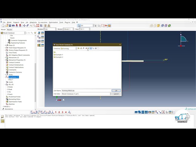 فیلم آموزشی: Multi Stage Forming در Abaqus, Stage -1 (Part - 1)