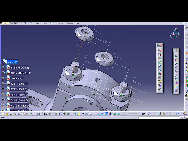 فیلم آموزشی: PLUMMER BLOCK FULL ASSEMBLY -PART3 CATIA V5