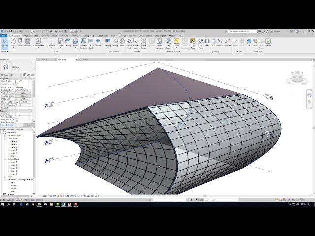 فیلم آموزشی: Autodesk Revit Amorf Form