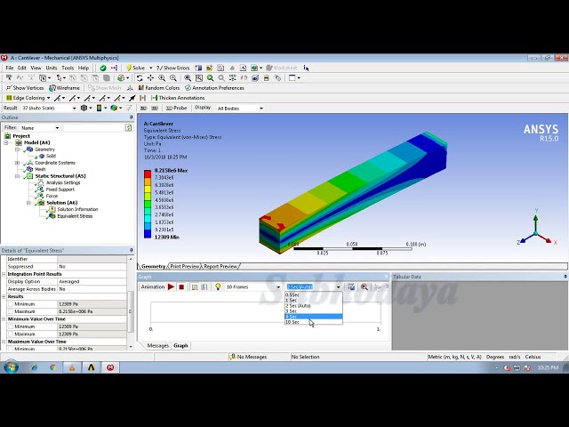 فیلم آموزشی: با استفاده از نرم افزار Ansys یک پرتوی کنسول را تجزیه و تحلیل کنید آموزش پایه توسط Subhodaya