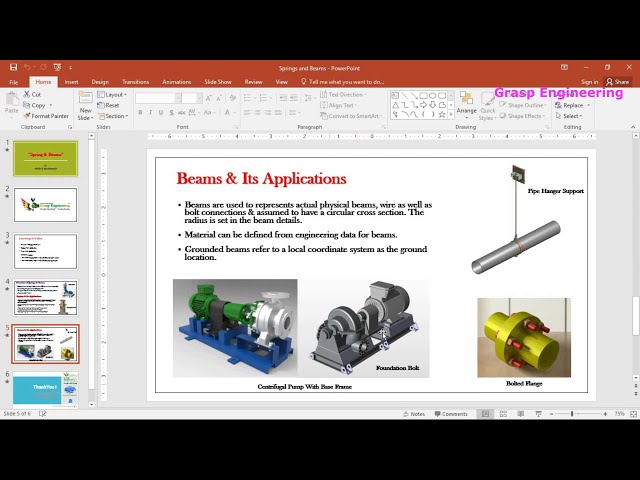 فیلم آموزشی: استفاده و مدل سازی فنر و تیر در ANSYS