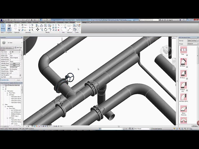 فیلم آموزشی: Revit 2017: پر کردن شکاف ها با Trim and Extend و Quick Connect با زیرنویس فارسی