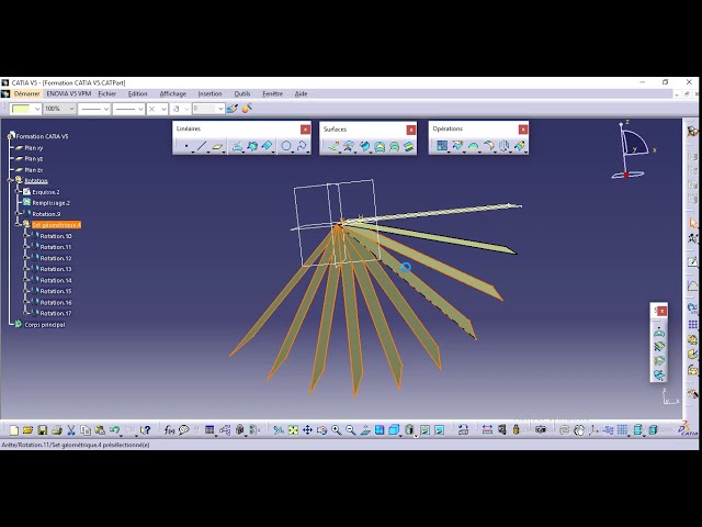 فیلم آموزشی: CATIA V5 - طراحی شکل مولد: چگونه بچرخیم؟ با زیرنویس فارسی