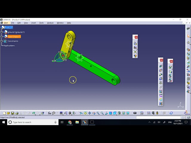 فیلم آموزشی: دستکاری دقیق اجزا در مونتاژ CATIA با زیرنویس فارسی