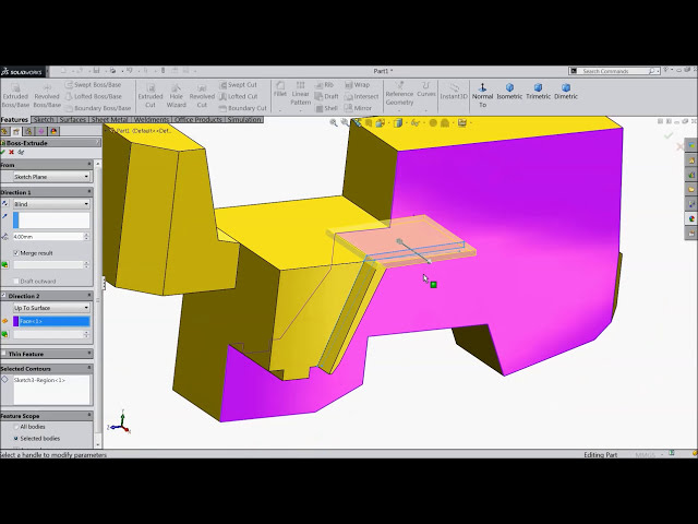 فیلم آموزشی: آموزش Solidworks | Sketch Wheel Loader در Solidworks