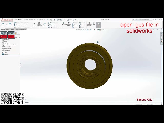 فیلم آموزشی: فایل IGES را در SOLIDWORKS باز کنید