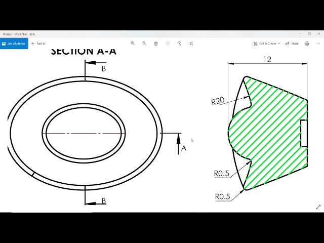 فیلم آموزشی: آموزش Solidworks Advanced Surface تمرین 146