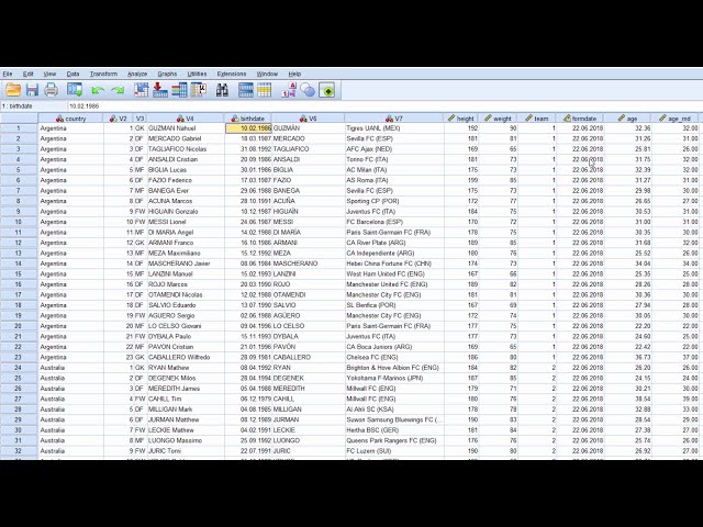 فیلم آموزشی: محاسبه سن از تاریخ تولد - SPSS (آسان!) با زیرنویس فارسی