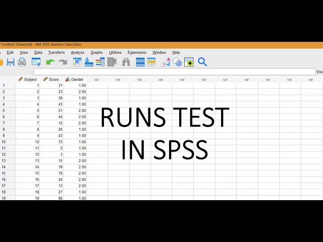 فیلم آموزشی: تست SPSS را اجرا می کند با زیرنویس فارسی