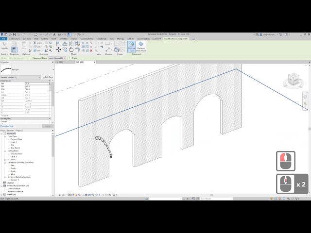 فیلم آموزشی: آموزش Revit (روز 108) - طاق آجری تطبیقی ​​(آخری که قول می دهم) (دانلود)