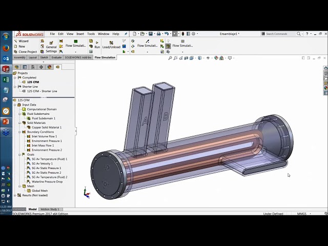 فیلم آموزشی: طراحی تجهیزات صنعتی با شبیه سازی جریان SOLIDWORKS با زیرنویس فارسی