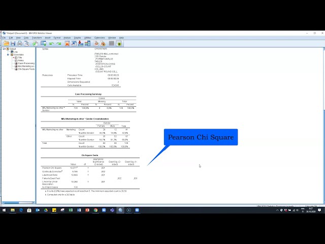 فیلم آموزشی: جدول بندی متقابل با برنامه SPSS