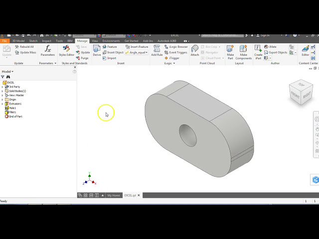 فیلم آموزشی: Autodesk Inventor - پیوند مایکروسافت اکسل به Autodesk Inventor با زیرنویس فارسی