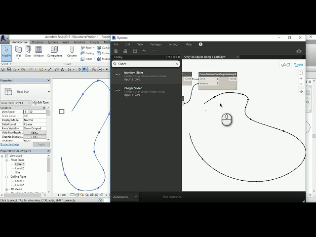 فیلم آموزشی: با استفاده از Dynamo یک شی را در امتداد یک مسیر در Revit آرایه کنید با زیرنویس فارسی