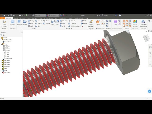 فیلم آموزشی: پیچ آموزشی Autodesk Inventor