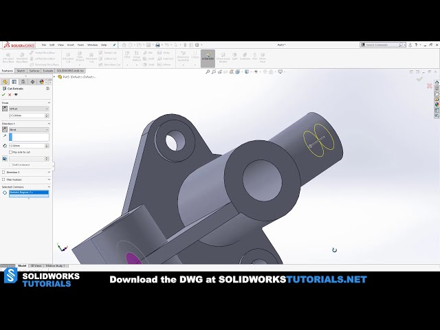 فیلم آموزشی: آموزش SolidWorks برای تمرین متوسط ​​شماره 3 با زیرنویس فارسی