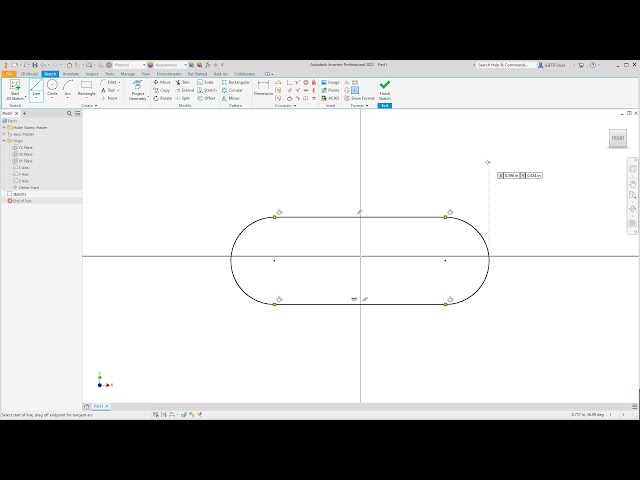 فیلم آموزشی: #2 روی Hold Arc / Slot | کلیک کنید Autodesk Inventor با زیرنویس فارسی