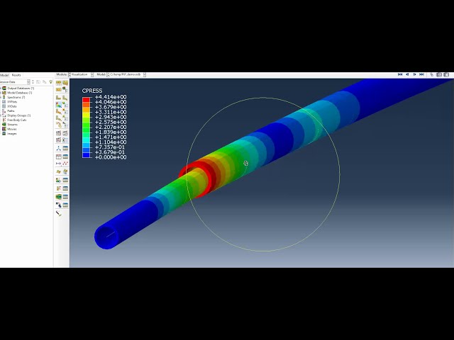 فیلم آموزشی: شبیه سازی Pipe in Pipe با استفاده از Geneal contact در ABAQUS (دمو)