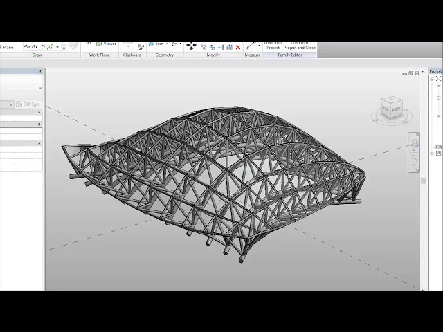 فیلم آموزشی: آموزش revit در 5 دقیقه - سیستم خرپا پارامتریک با زیرنویس فارسی