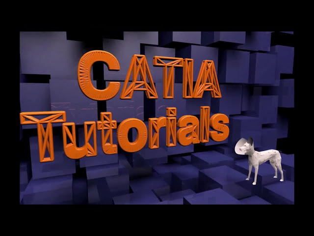 فیلم آموزشی: آموزش CATIA V5 - ایجاد یک قطعه جامد از سطوح - برای مبتدیان