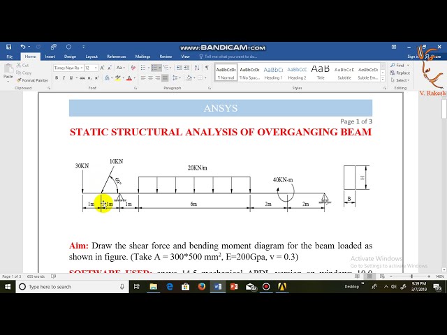 فیلم آموزشی: تحلیل ساختاری استاتیکی تیرهای آویزان در Ansys 14.5 (قسمت 1/2) با زیرنویس فارسی