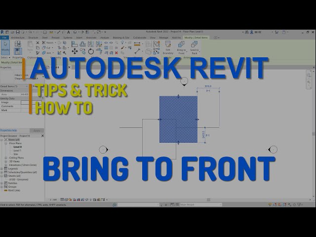 فیلم آموزشی: Autodesk Revit How To Bring To Front