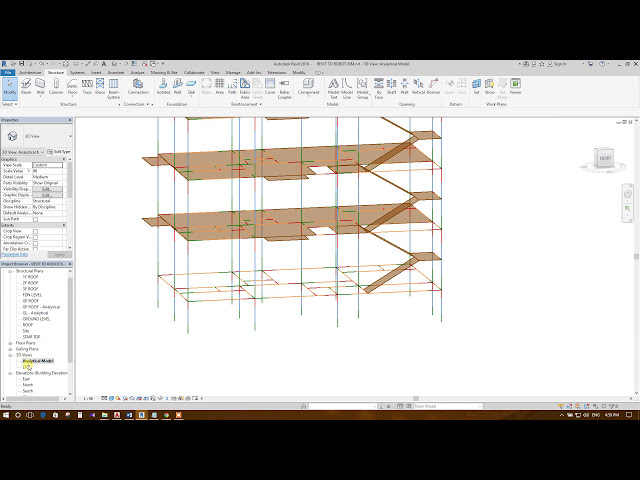فیلم آموزشی: 3. مدلسازی ساختاری در Revit با استفاده از AutoCad Plan-Part3