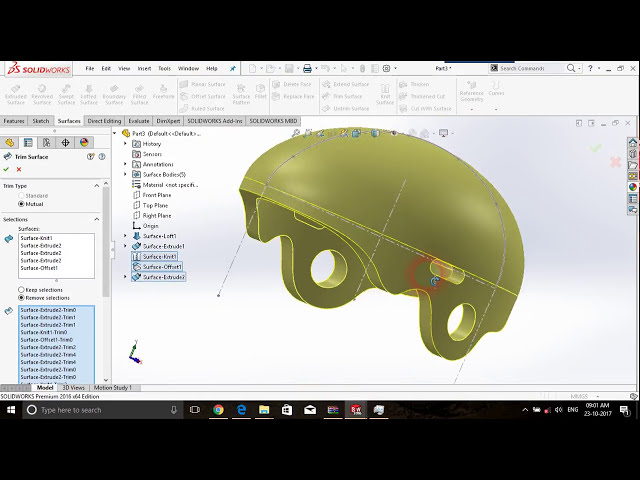 فیلم آموزشی: آموزش Solidworks | کلاه ایمنی در سطح پیشرفته Solidworks