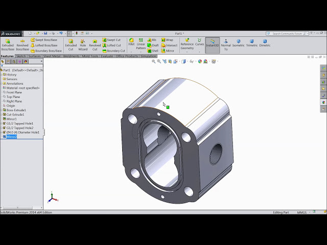 فیلم آموزشی: آموزش Solidworks | نحوه ساخت پمپ هیدرولیک در Solidworks