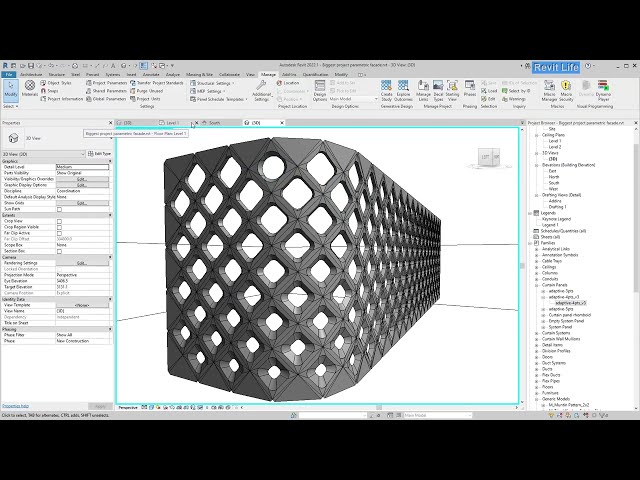 فیلم آموزشی: آموزش نما پارامتریک پیچیده قسمت 4 - DYNAMO - آموزش Revit با زیرنویس فارسی