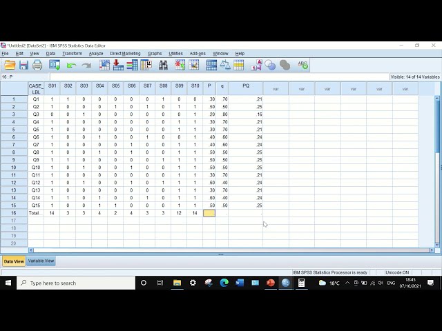 فیلم آموزشی: سه روش برای تست پایایی آزمون MCQs در SPSS KR-20، آلفای کرونباخ، جدول ANOVA با زیرنویس فارسی